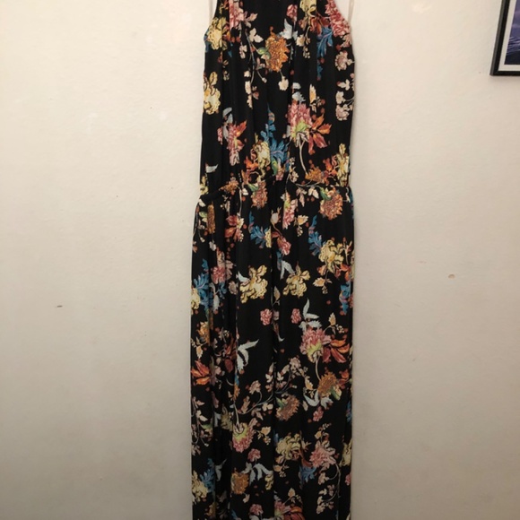 Lane Bryant Black Halter Top Maxi dress size 14/16 - Picture 4 of 4